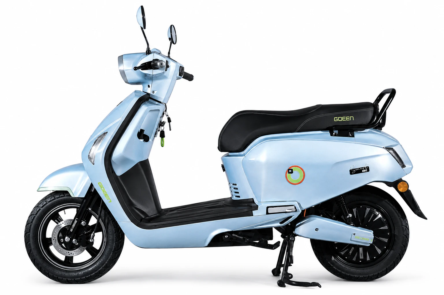Chalo Smart Plus in ice blue, full side view