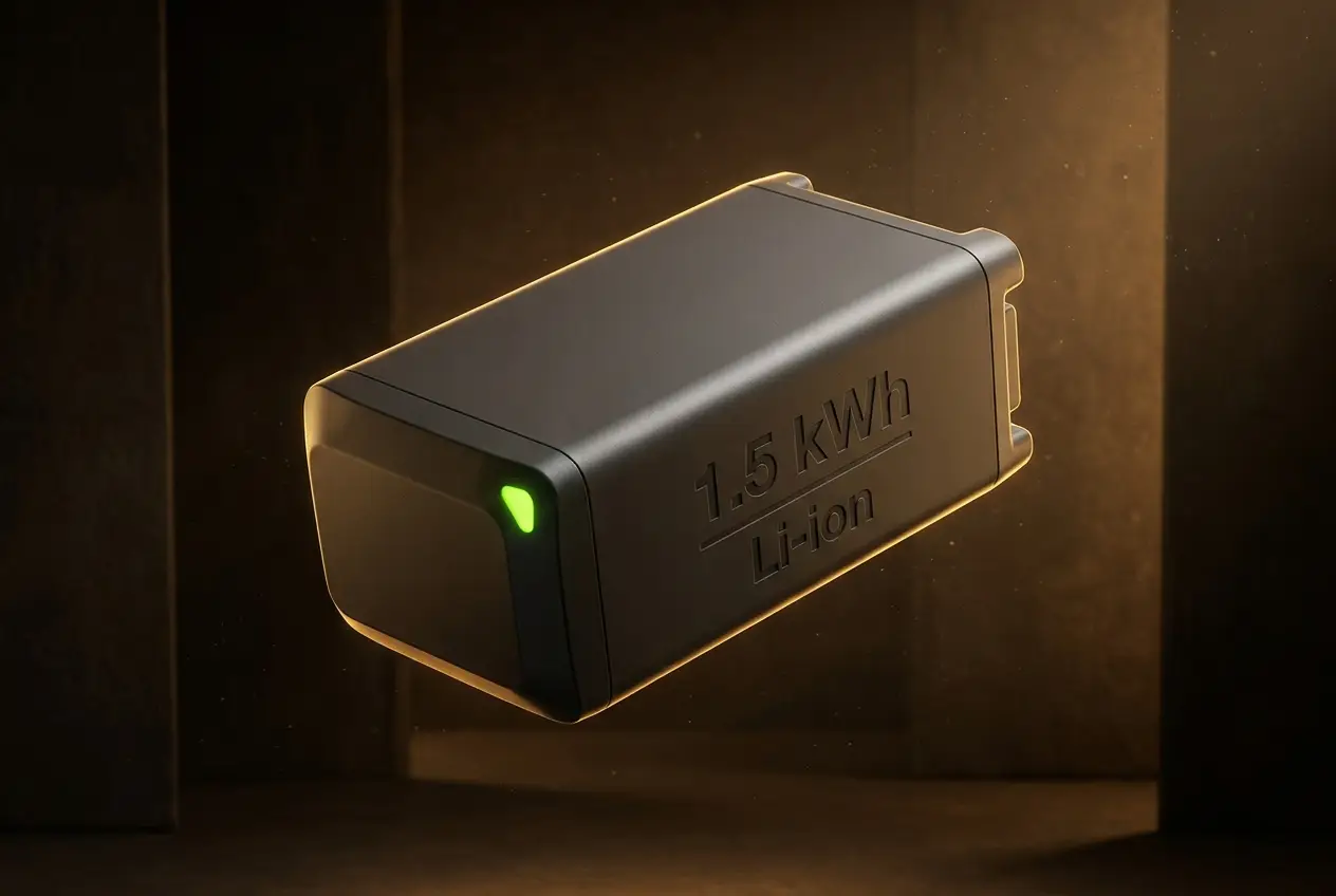 Close-up: Battery
