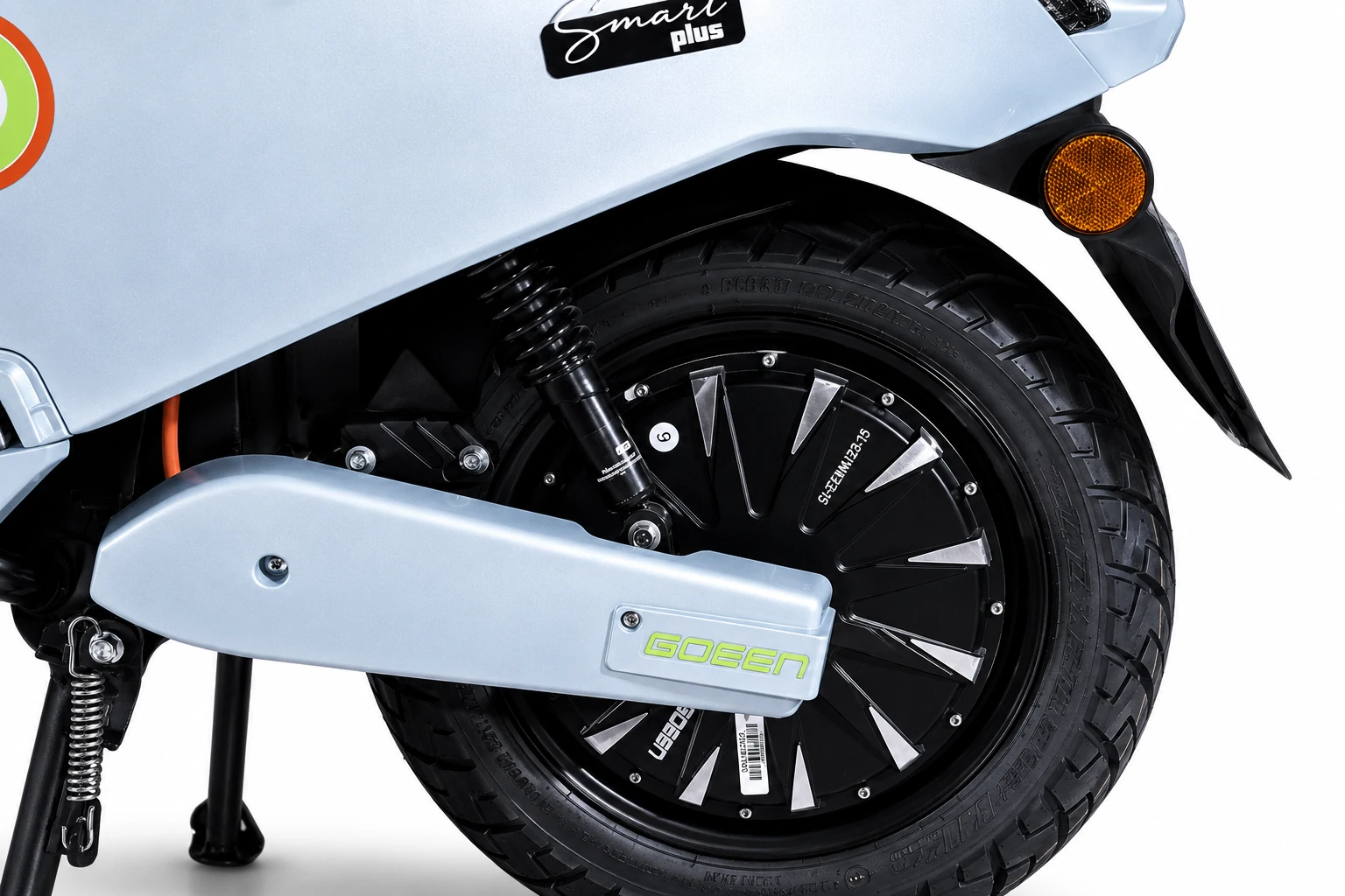 Close-up: Hub motor
