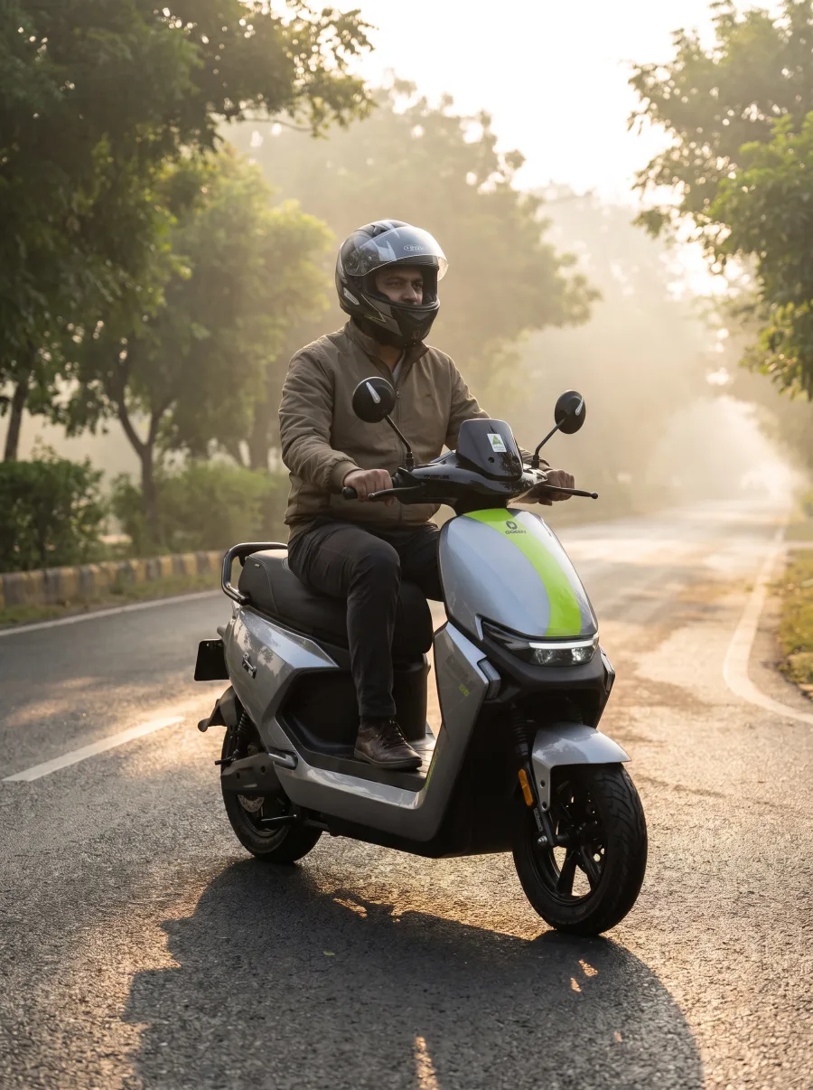 GOEEN CHALO SMART ECO — morning, the school run
